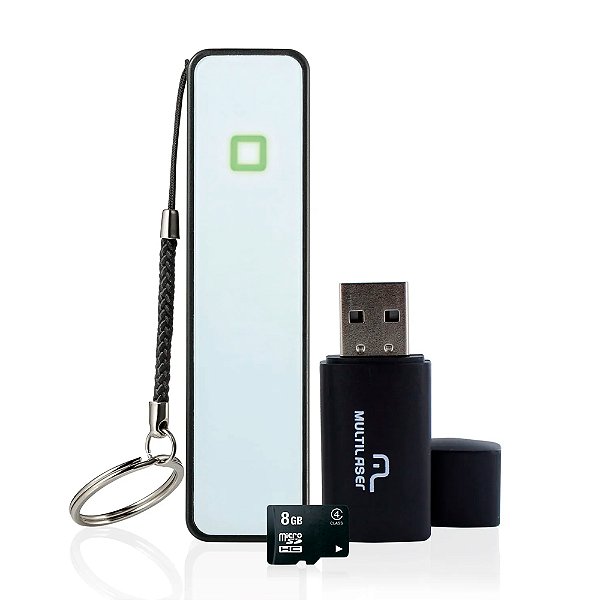 Kit smartphone power bank 2600mAh - Multilaser (MC200)