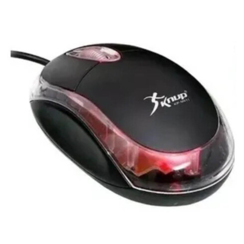 Mouse óptico USB 2.0 3 Botões 1200 Dpi - Knup (KP-M611)