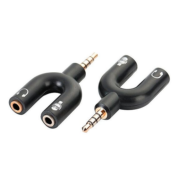 Adaptador Kross Plug Notebook P3 para Áudio e Fone (KE-CBS0106)