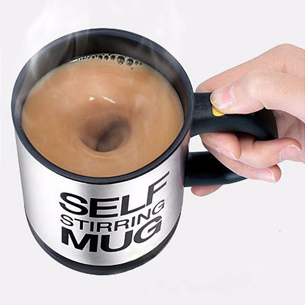 Caneca mixer automática self stirring mug (Café/Leite)