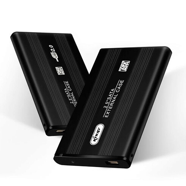 Case para HD Externo Sata 2.5 Usb 2.0 KNUP (KP-HD001B)
