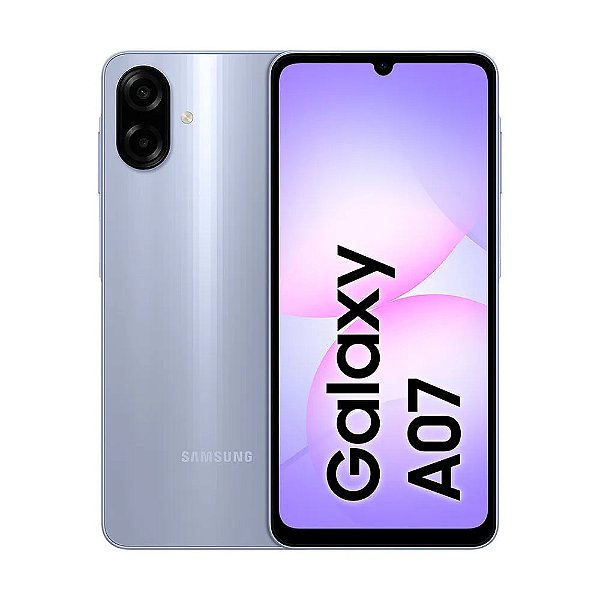 Samsung Galaxy A07, 128GB, 4GB RAM + RAM Plus até 4GB, Violeta