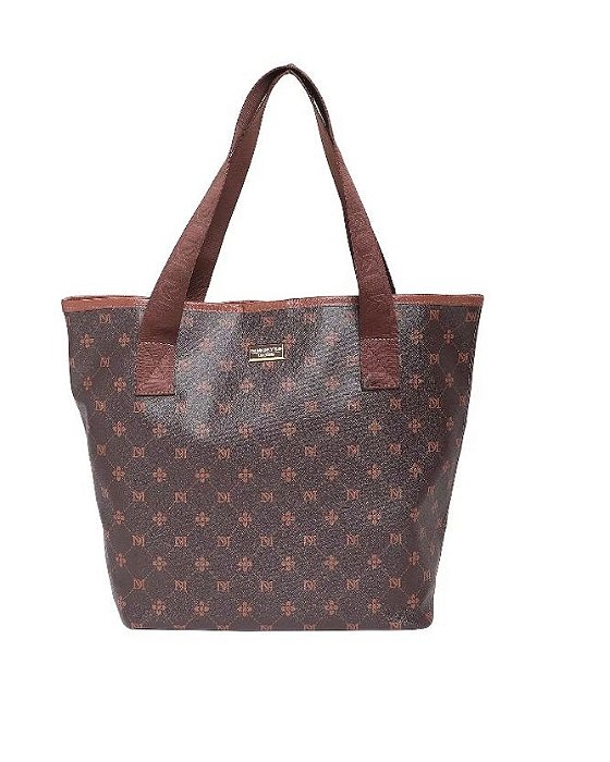 BOLSA FEMININA EM MONOGRAMA