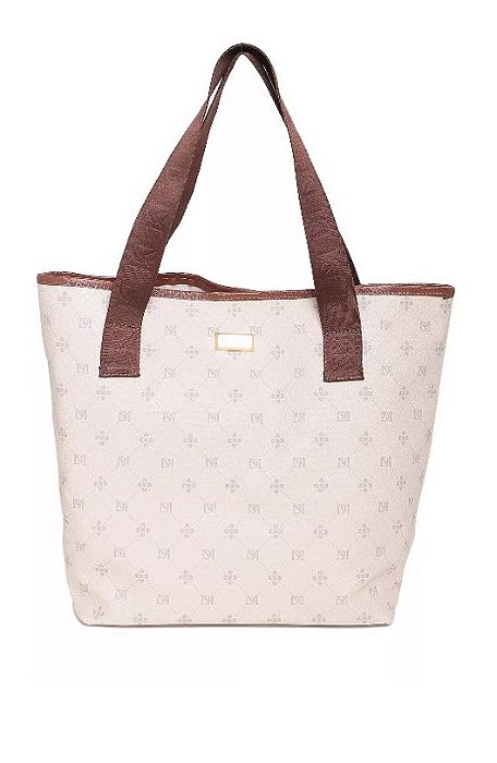BOLSA FEMININA EM MONOGRAMA