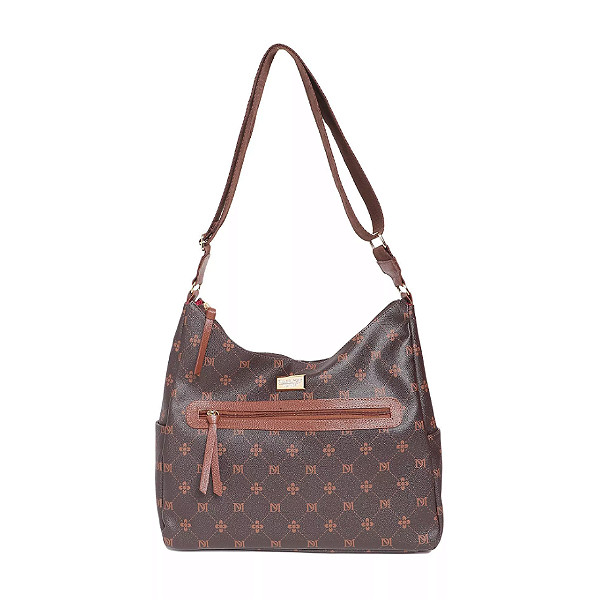 BOLSA FEMININA EM MONOGRAMA