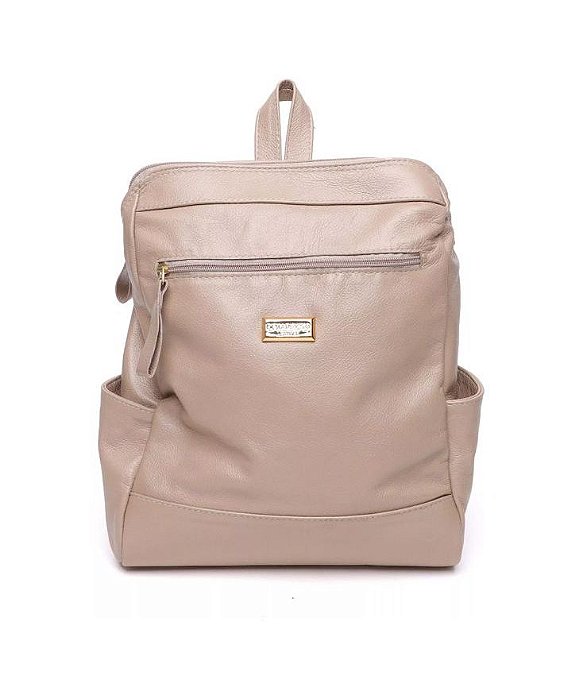 MOCHILA FEMININA EM COURO