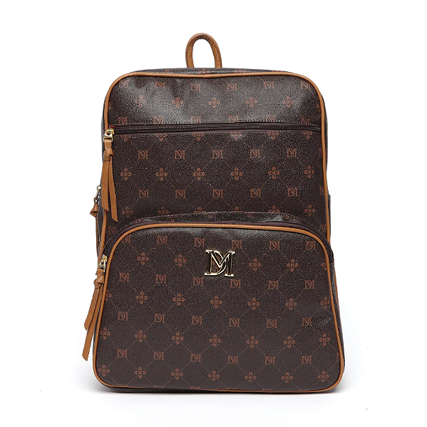 MOCHILA FEMININA EM MONOGRAMA
