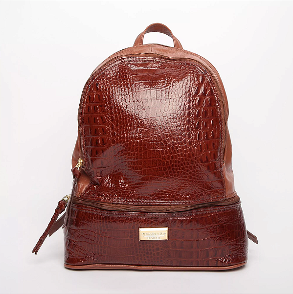 MOCHILA FEMININA EM COURO