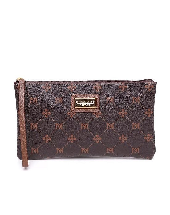 CLUTCH FEMININA EM MONOGRAMA