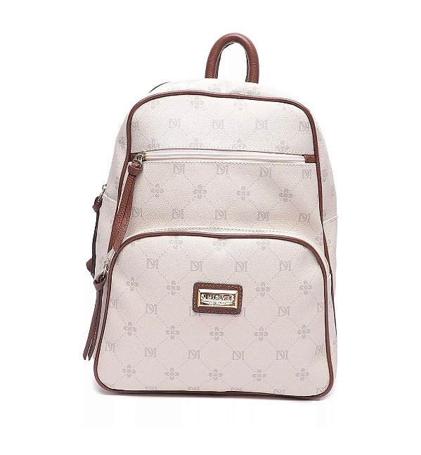 MOCHILA FEMININA EM MONOGRAMA