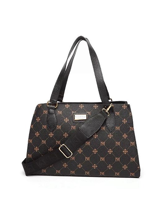 BOLSA FEMININA EM MONOGRAMA