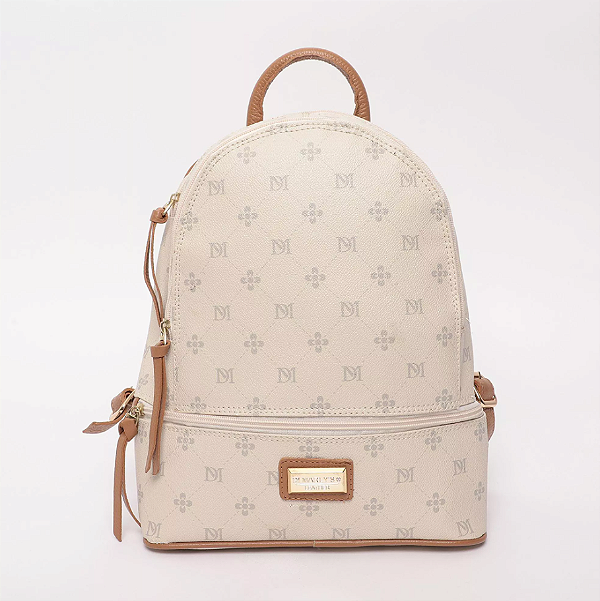 MOCHILA FEMININA EM MONOGRAMA