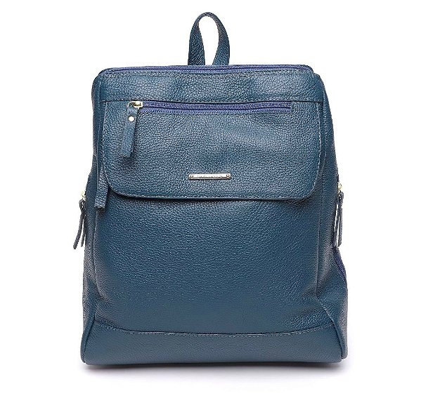 MOCHILA FEMININA EM COURO
