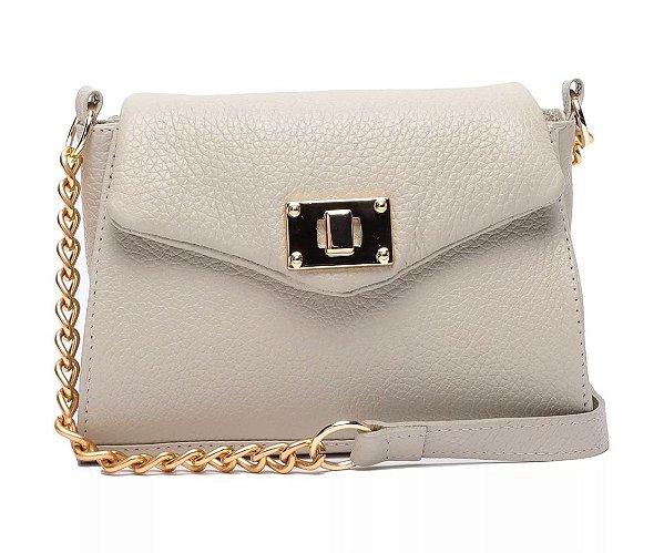 BOLSA FEMININA EM COURO