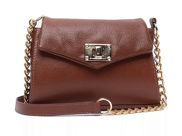 BOLSA FEMININA EM COURO