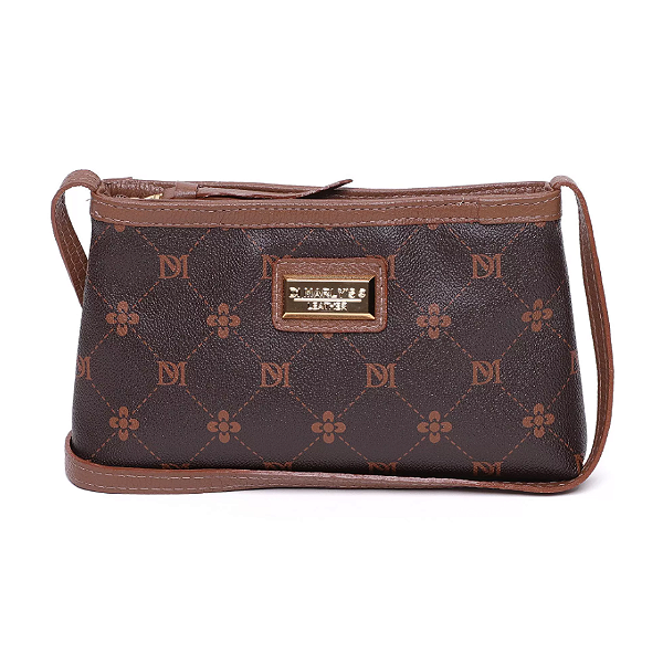 BOLSA FEMININA EM MONOGRAMA