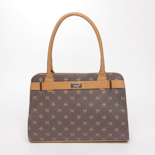 BOLSA FEMININA EM MONOGRAMA