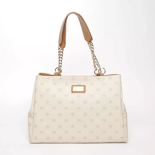 BOLSA FEMININA EM MONOGRAMA