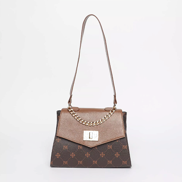BOLSA FEMININA EM MONOGRAMA
