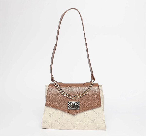 BOLSA FEMININA EM MONOGRAMA