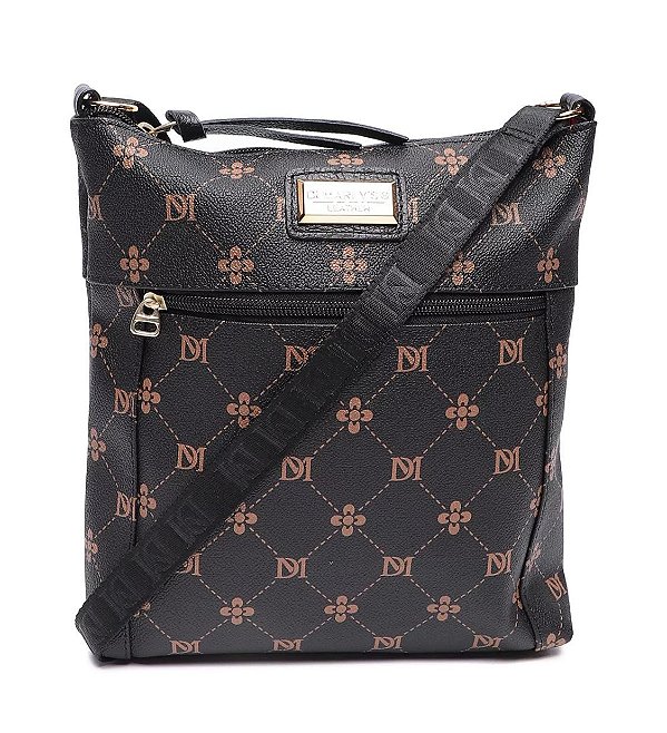 BOLSA FEMININA EM MONOGRAMA