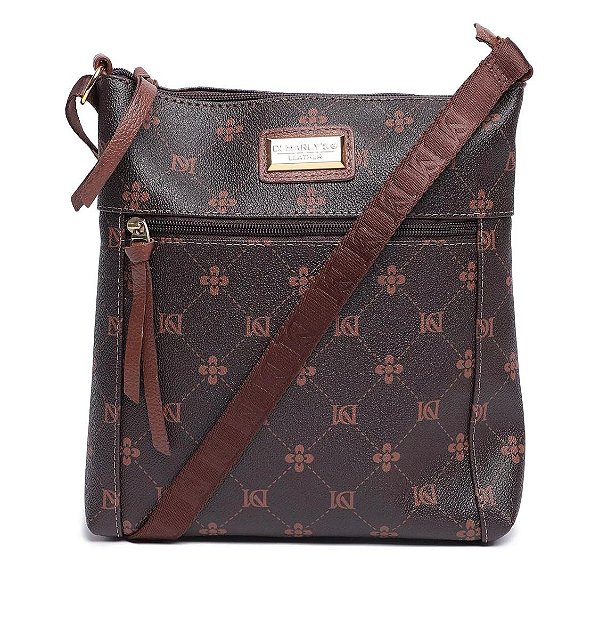 BOLSA FEMININA EM MONOGRAMA