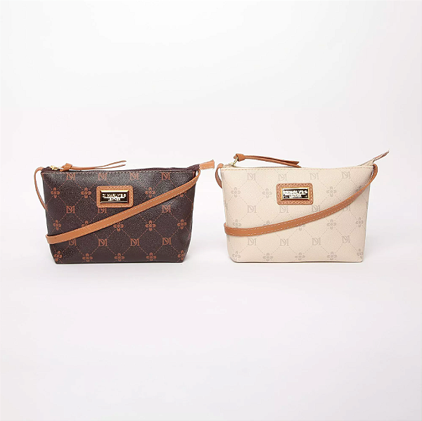 KIT 2 BOLSAS EM MONOGRAMA