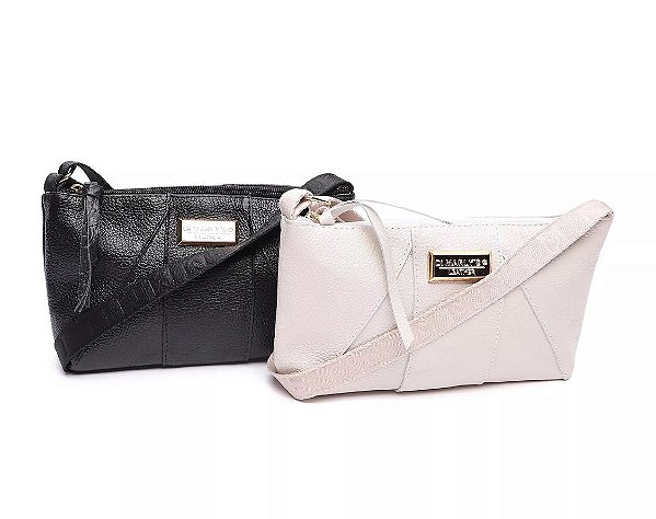 KIT 2 BOLSAS EM COURO