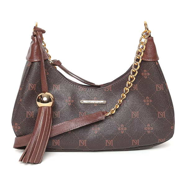 BOLSA FEMININA EM MONOGRAMA