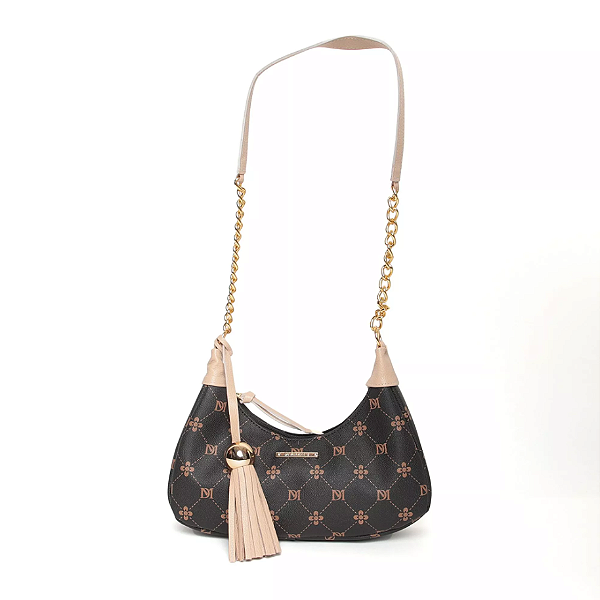 BOLSA FEMININA EM MONOGRAMA