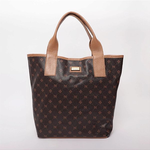 BOLSA FEMININA EM MONOGRAMA