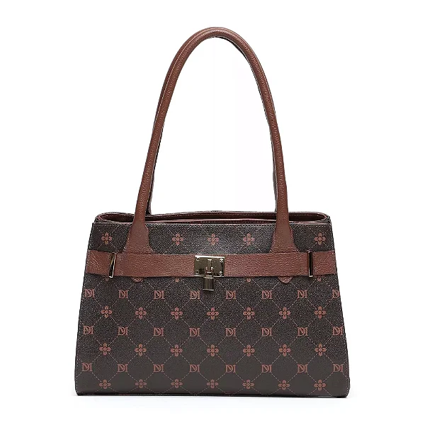 BOLSA FEMININA EM MONOGRAMA
