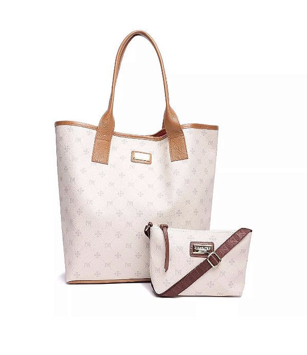 KIT 2  BOLSAS EM MONOGRAMA