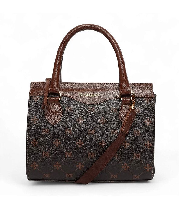 BOLSA FEMININA EM MONOGRAMA