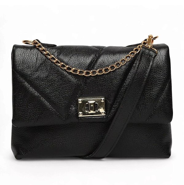 BOLSA FEMININA EM COURO
