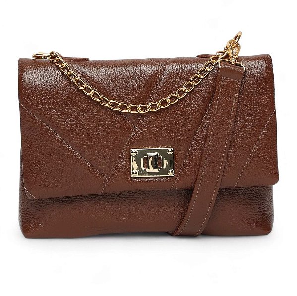 BOLSA FEMININA EM COURO