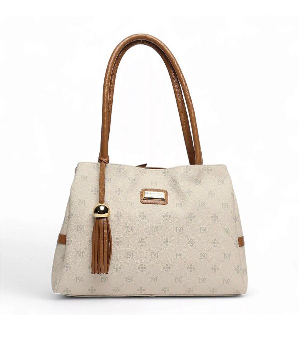BOLSA FEMININA EM MONOGRAMA