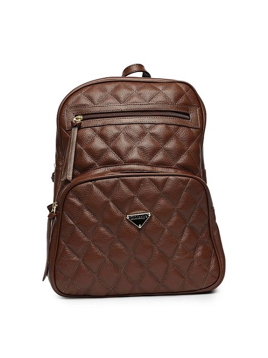 MOCHILA FEMININA EM COURO