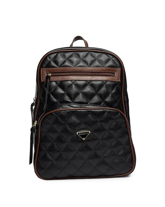 MOCHILA FEMININA EM COURO