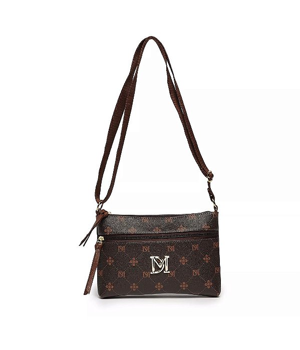 BOLSA FEMININA EM MONOGRAMA