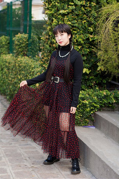 Vestido Mortícia