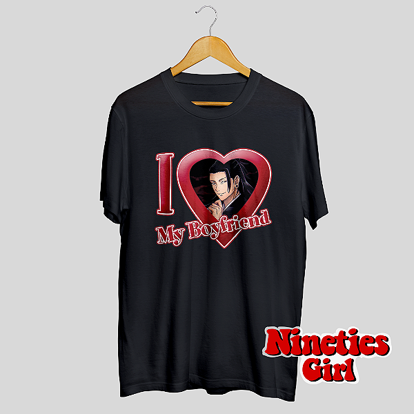 Camiseta I Love My Boyfriend Suguru Geto
