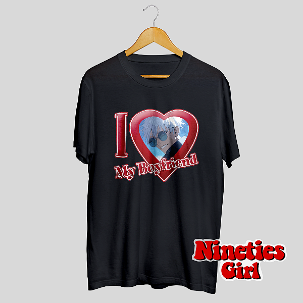 Camiseta I Love My Boyfriend Satoru Gojo