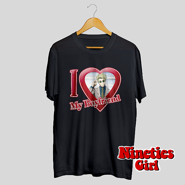 Camiseta I Love My Boyfriend Nanami