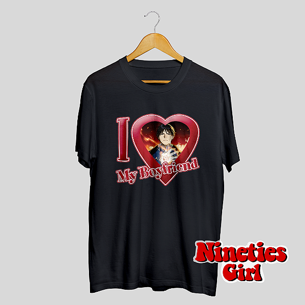 Camiseta I Love My Boyfriend Roy