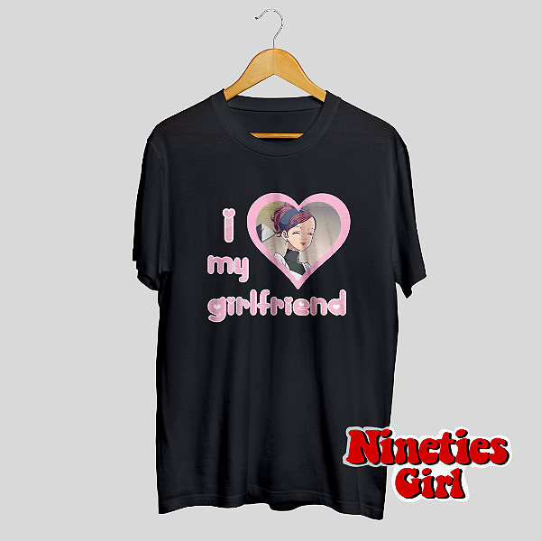 Camiseta I Love My Girlfriend Nana Komatsu (Hachi)