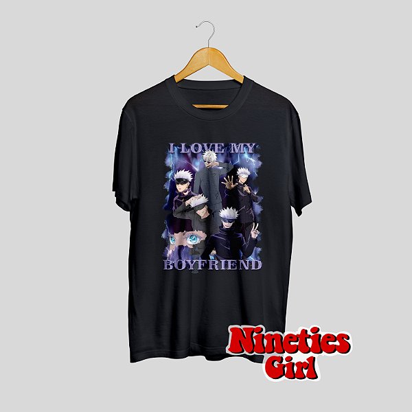 Camiseta I Love My Boyfriend Satoru Gojo - 02