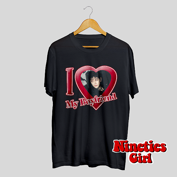 Camiseta - I Love My Boyfriend Seungmin Stray Kids *Dominate*