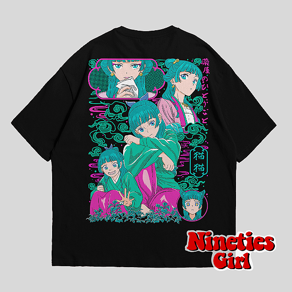 Camiseta Oversized Maomao – Diários de uma Apotecária