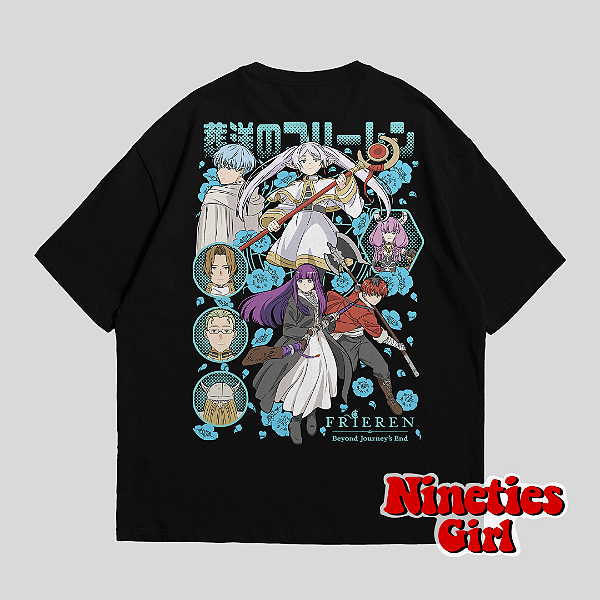 Camiseta Oversized Frieren